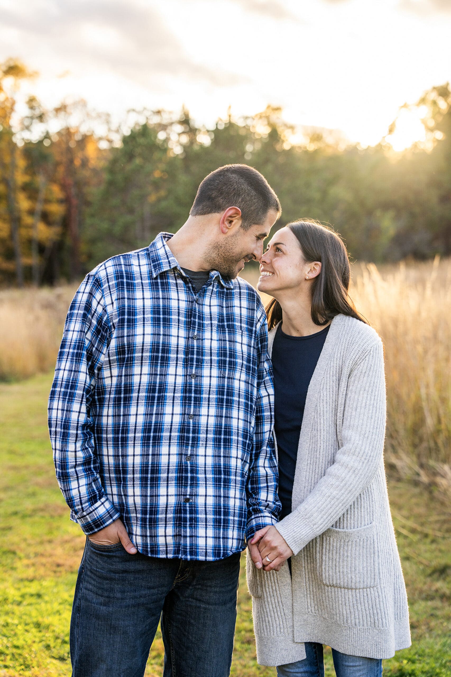 Lapham Peak engagement photos in Waukesha County