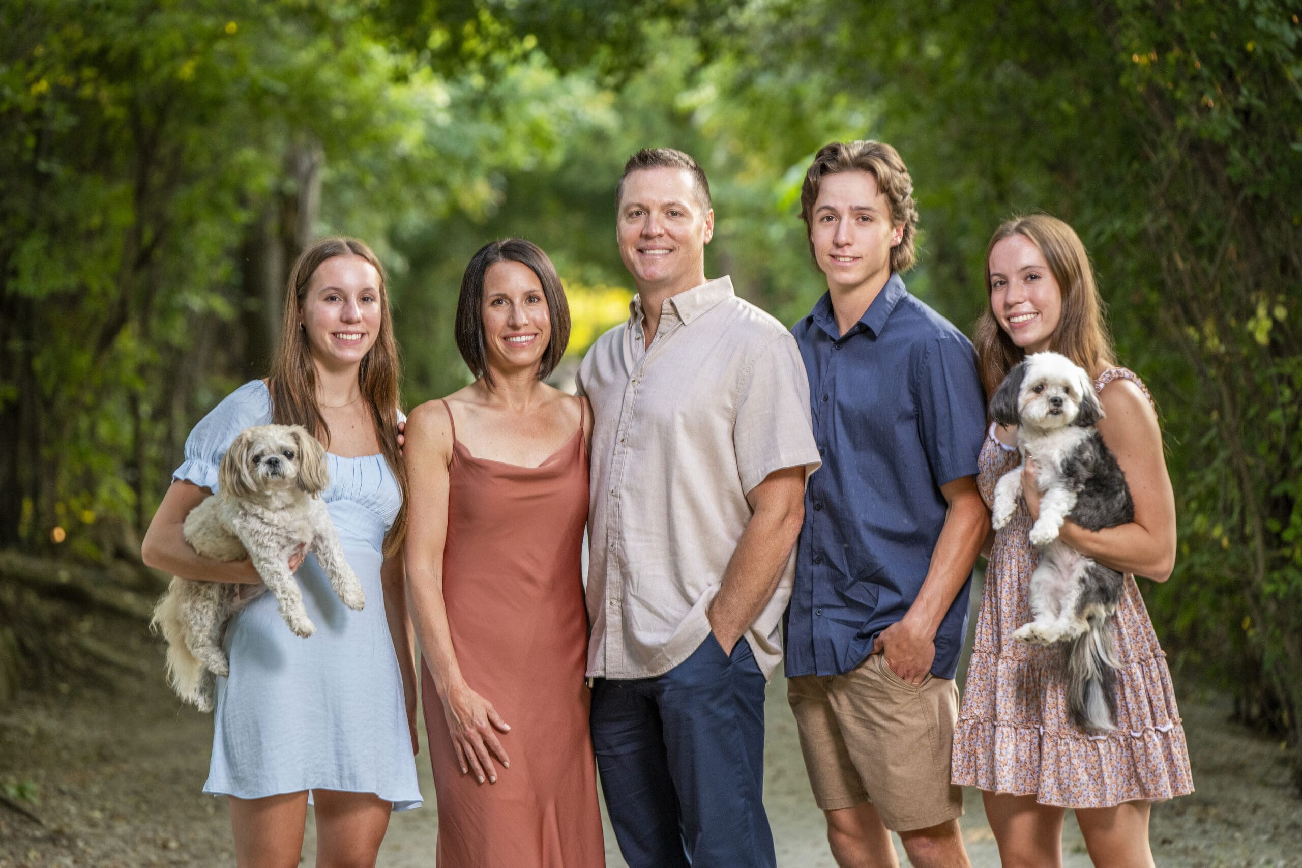 Oconomowoc family demonstrating warm family photo outfit ideas.
