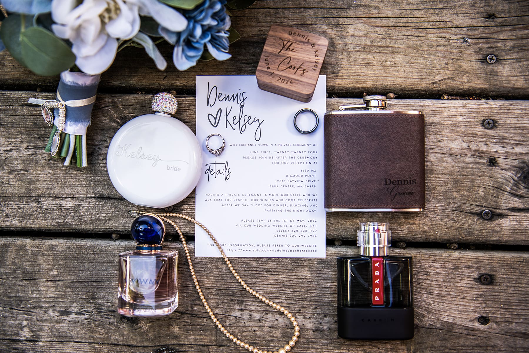 Wedding detail shots featured in Wisconsin wedding planning tips